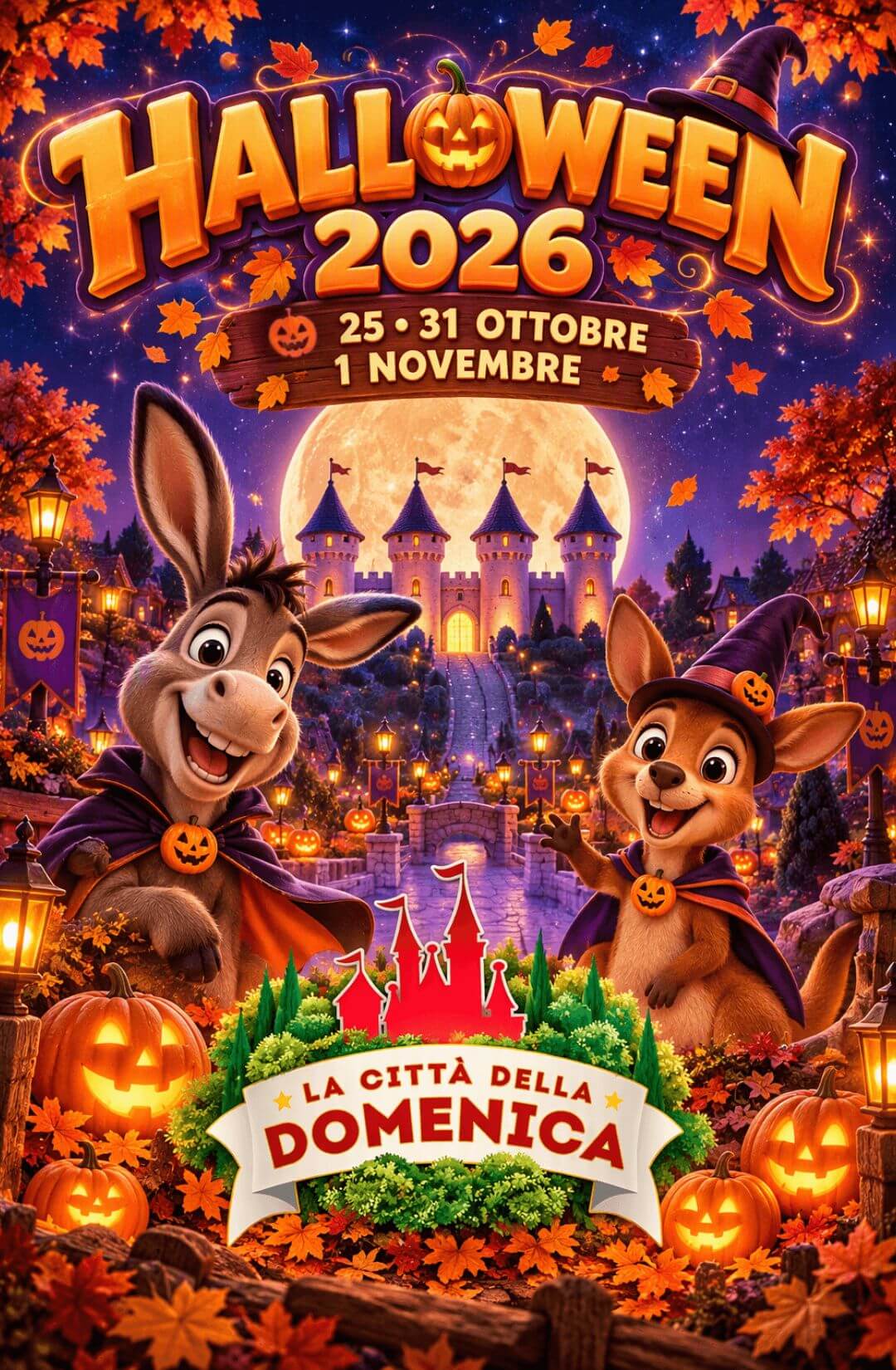 Halloween 2026 Città della domenica